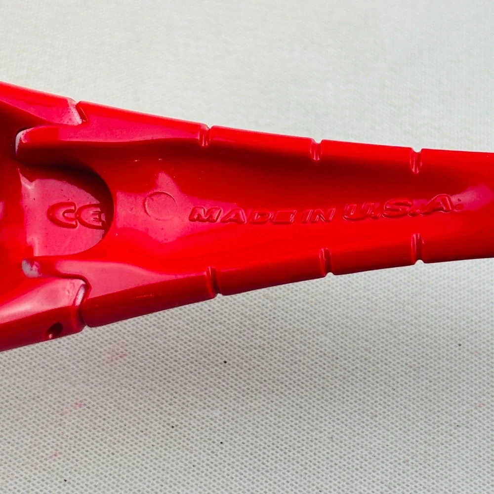 Vintage Oakley Eye Jacket 2.0 Cannon Red Sunglasses Plutonite‎ Lenses Pouch USA
